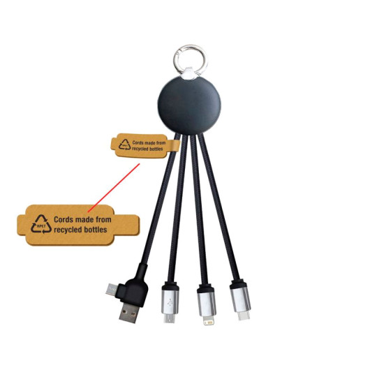 RPET LED Charging Cables Tag